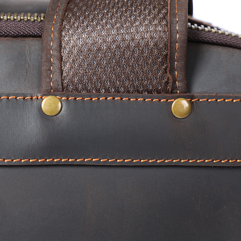 Darwin | Leather Laptop Rucksack