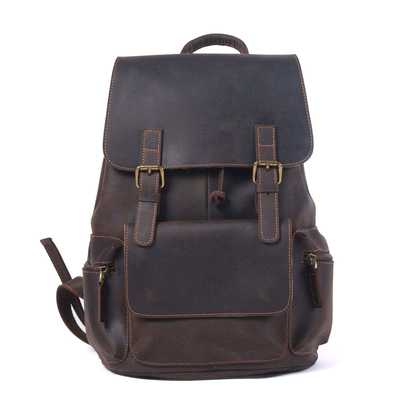 Clifford | Leather Drawstring Backpack