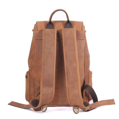 Clifford | Leather Drawstring Backpack