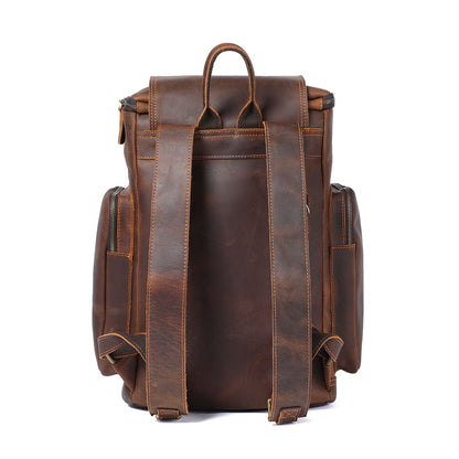 Reed | Leather Laptop Backpack