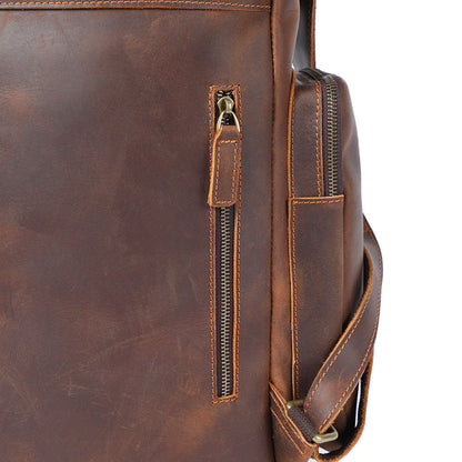 Reed | Leather Laptop Backpack