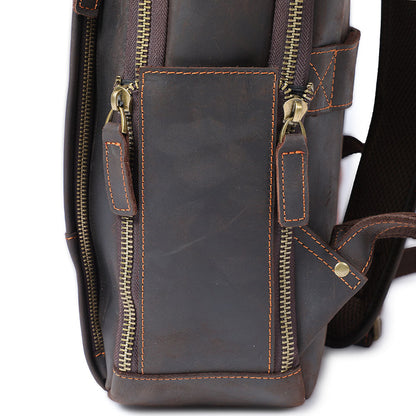 Darwin | Leather Laptop Rucksack