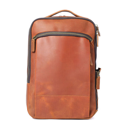 Darwin | Leather Laptop Rucksack