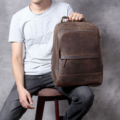 Julian | Real Leather Backpack