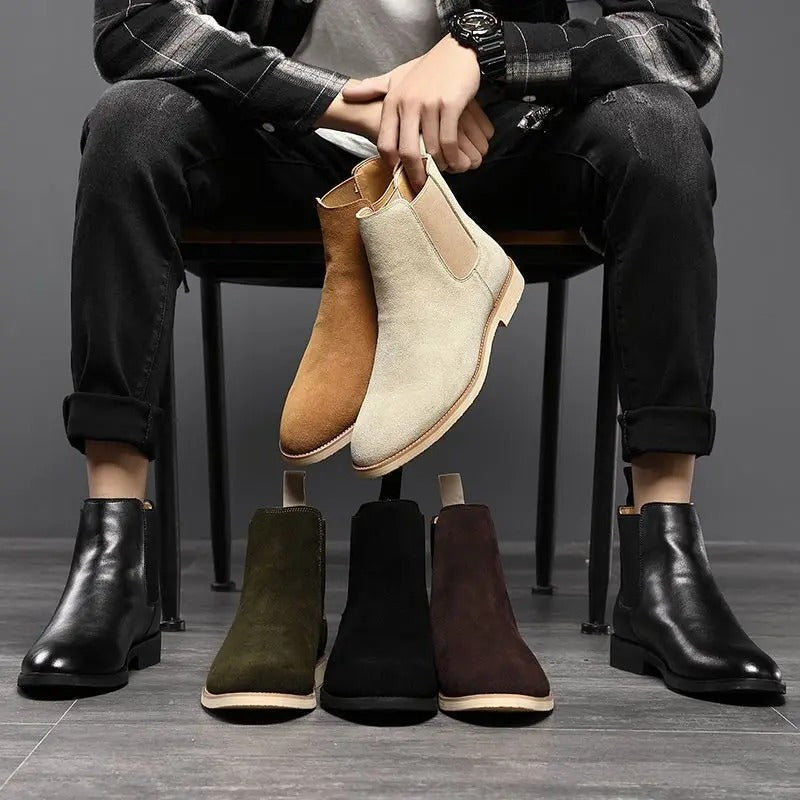 Clement | Suede Chelsea Boots