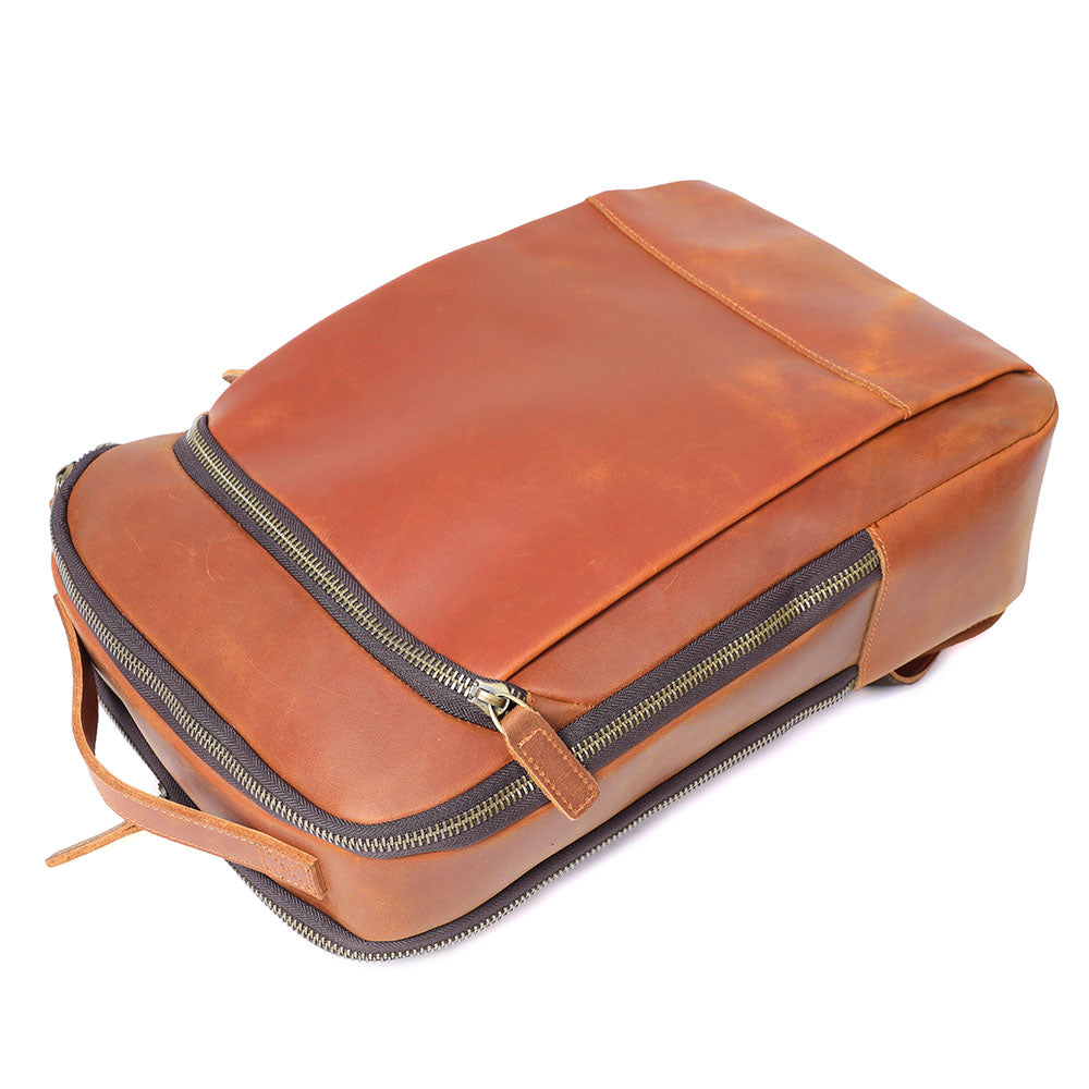 Darwin | Leather Laptop Rucksack