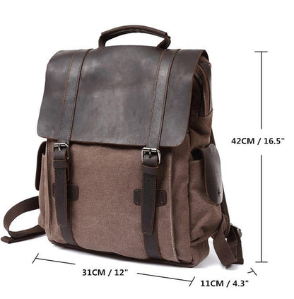 Arlo | Small Canvas Backpack