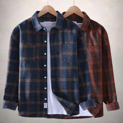 Riven | Vintage Plaid Men's Shirt