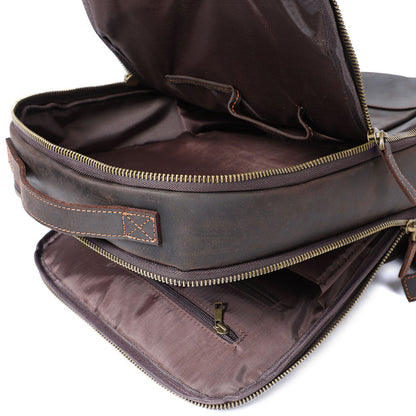 Darwin | Leather Laptop Rucksack