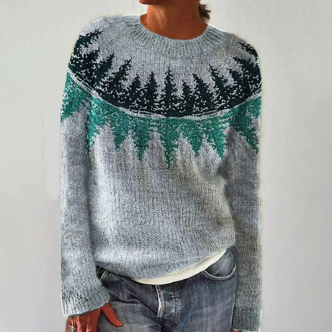 Melanie | Women's Cozy Winter Colorful Knit Sweater