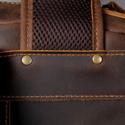 Dominic | Tan Leather Backpack