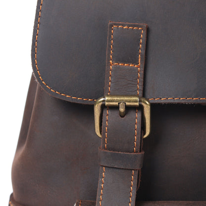 Clifford | Leather Drawstring Backpack