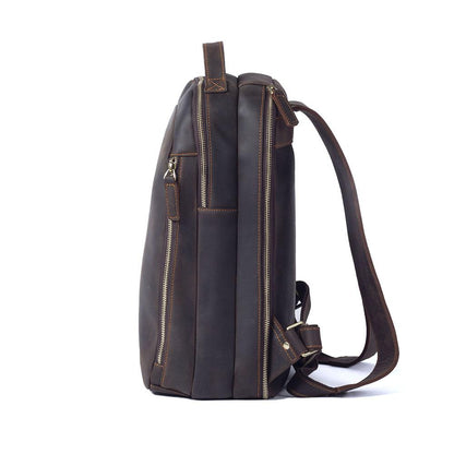 Oliver | Tan Leather Rucksack