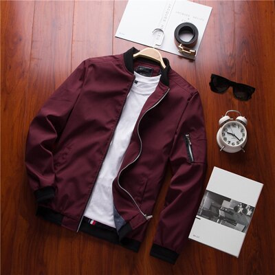 Johnson | Men's Modern Lightweight Bomber Jacket