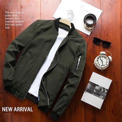 Johnson | Men's Modern Lightweight Bomber Jacket