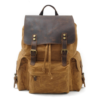 Otis | Waxed Canvas Backpack